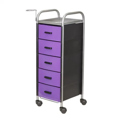 Тележка парикмахерская Глорис-02, черный